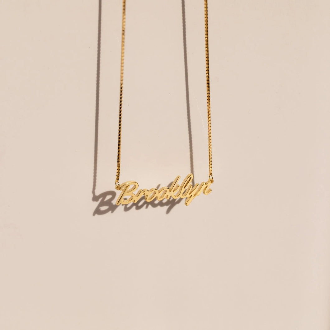 Casella Name Necklace